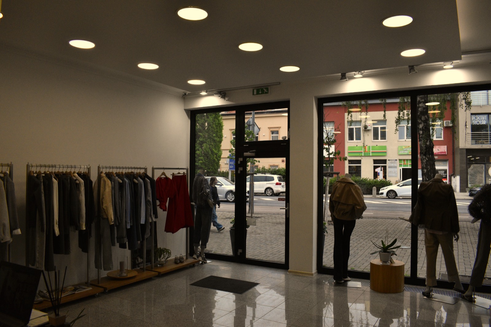 SWANK boutique storefront